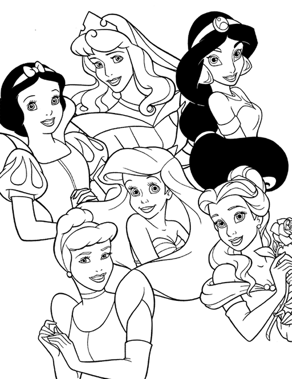 cool disney coloring pages