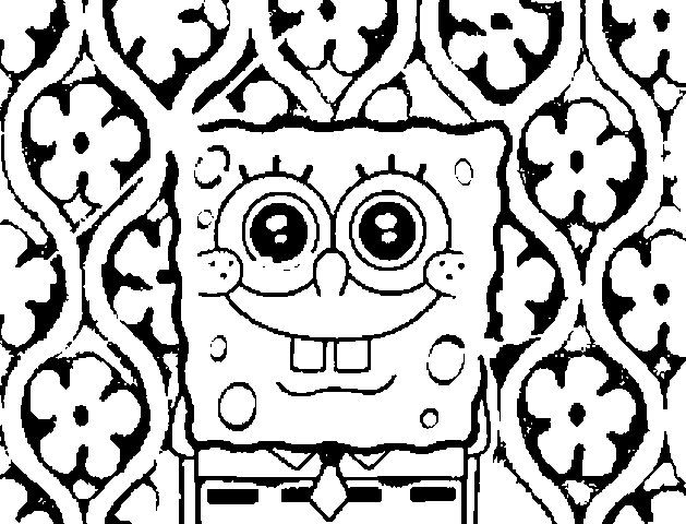 Coloring Pages For Kids. Spongebob coloring pages