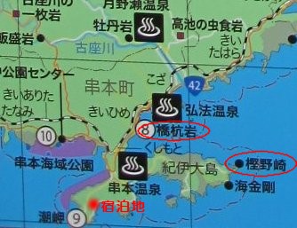 樫崎岬地図１
