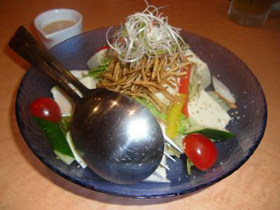 テンテン豆腐サラダ