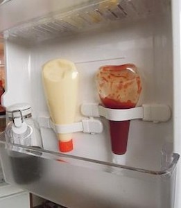 100均グッズを使った冷蔵庫の収納・整理の実例5