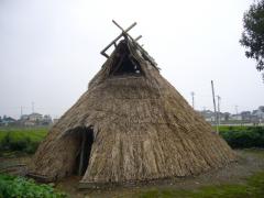 縄文人の暖かな家（富山県朝日町の不動堂遺跡）