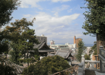 浜脇・崇福寺からの眺め