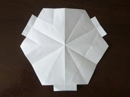 六角形ユニット用紙　完成