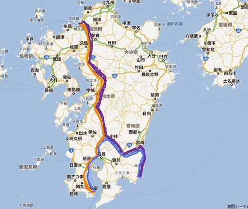 『鹿児島・宮崎旅行』 一日目：福岡→鹿児島→指宿→宮崎→日南海岸→福岡3