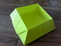 折り紙 チラシや折り紙で作る 使える箱の折り方 ミクjam海賊団 仮名 色々講座と作品集