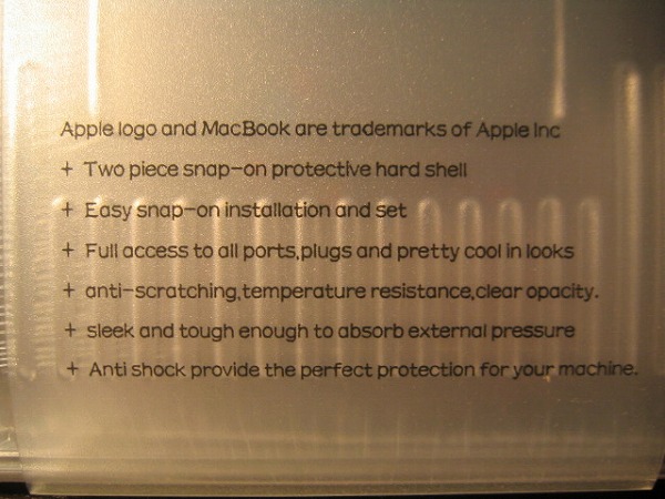 MacBook Air用シェルケース　商品説明