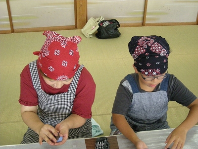 和菓子作り教室 (2)
