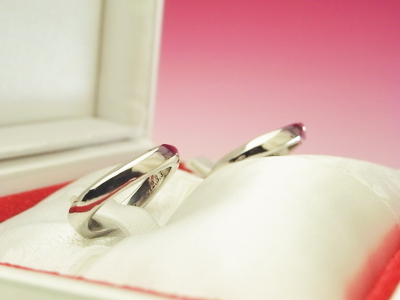 和風の結婚指輪