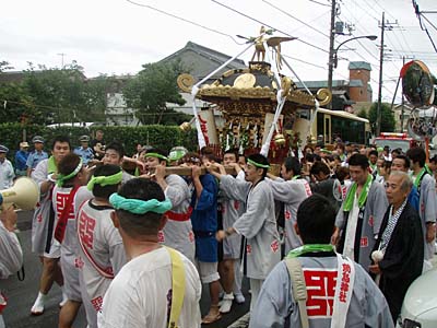 2010年　神奈川県平塚市四之宮　八坂神社例大祭