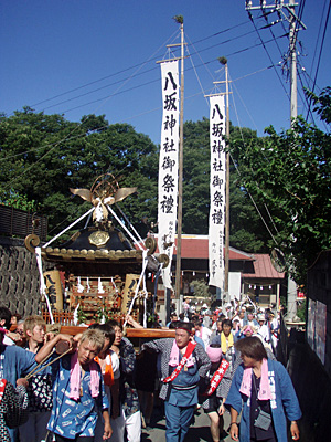 2010年　神奈川県秦野市　御門　八坂神社例大祭