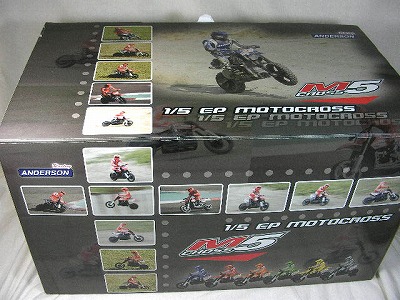MINI-Z BAR ANNEX 1/5スケールＲＣモトクロスバイク Anderson M5 motocross