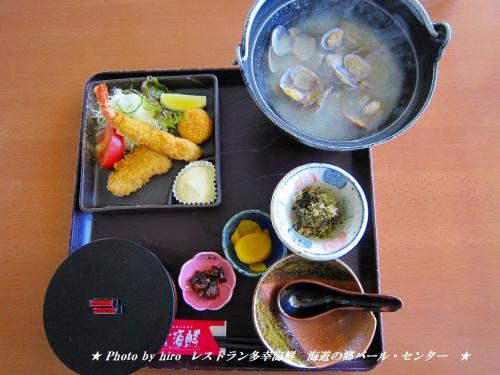 hiroの部屋　レストラン多幸海鮮の貝汁定食　熊本県上天草市