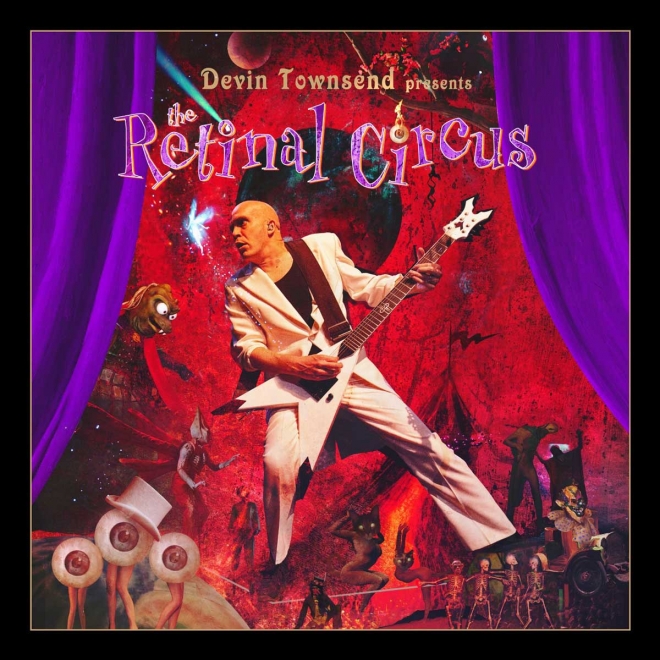 Devin Townsend Project - 新譜「Retinal Circus」ライブCD/DVD/Blu-ray 