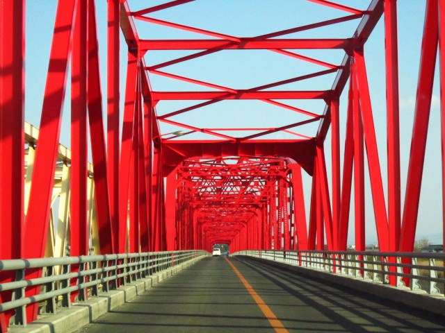 赤い橋・・・・
